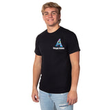 Avatar: The Way Of Water Men's Distressed Explore Pandora Logo T-Shirt Tee