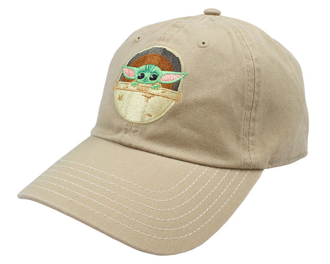 Star Wars The Mandalorian The Child Adjustable OSFM Dad Hat Cap