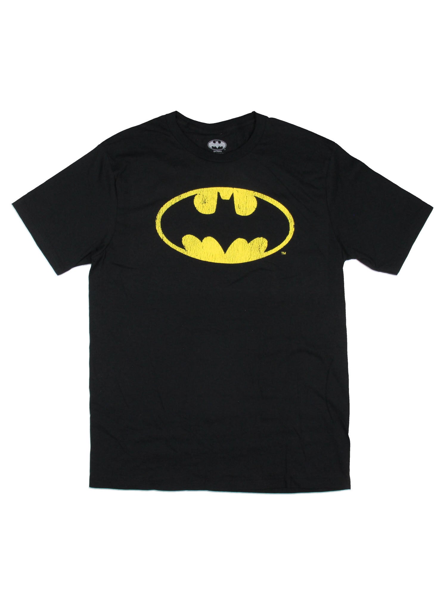 DC Comics Batman Shirt Men's Bat Symbol Short Sleeve Graphic Tee