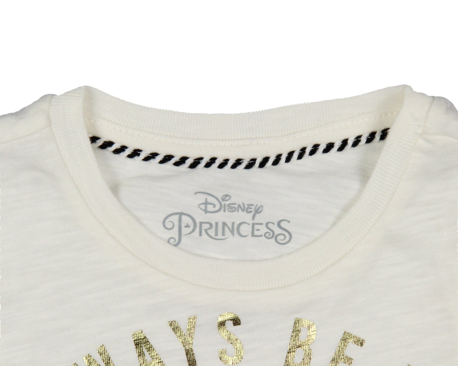 Disney Princess Toddler Girls' Always Be Yourself Sketch Design T-Shirt