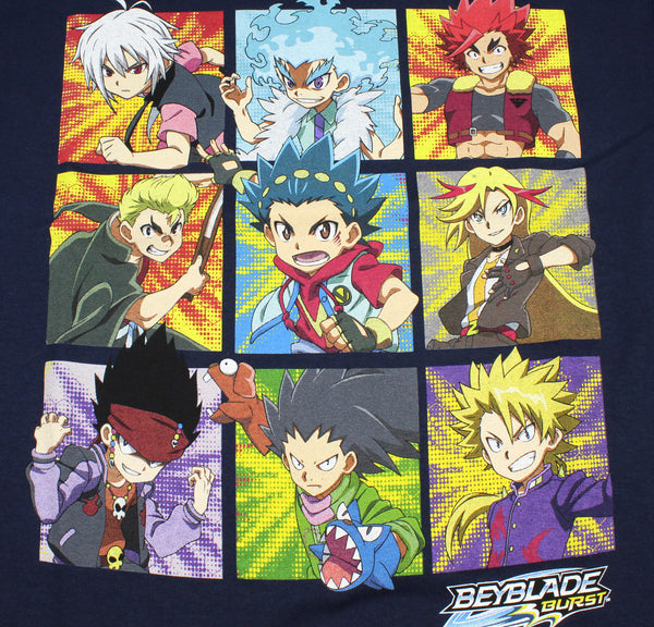 Beyblade Burst Quadstrike Logo Unisex T-Shirt - Teeruto