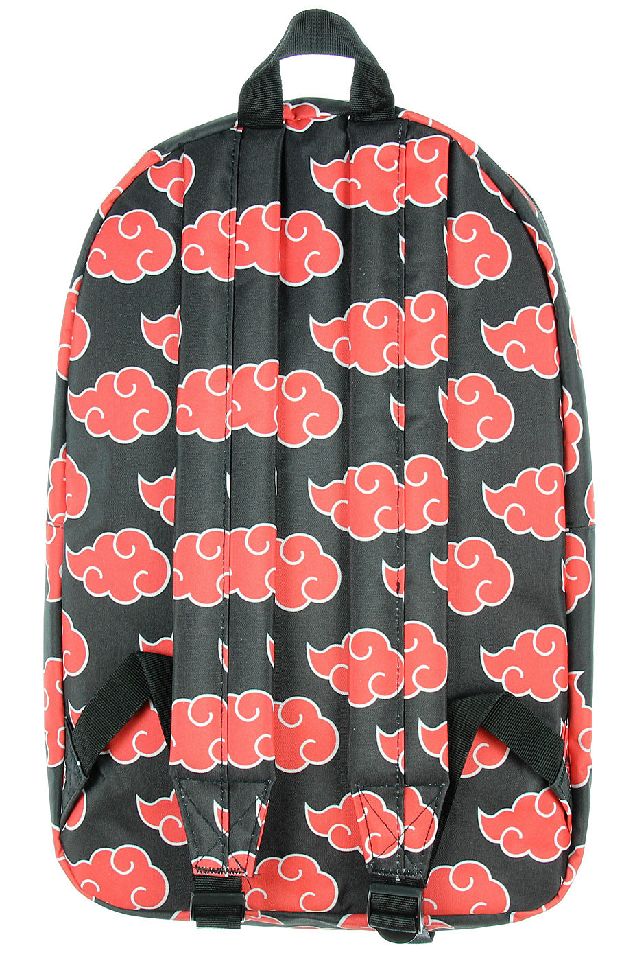 Naruto Shippuden Akatsuki Red Clouds All Over Print School Travel Laptop Backpack 17"