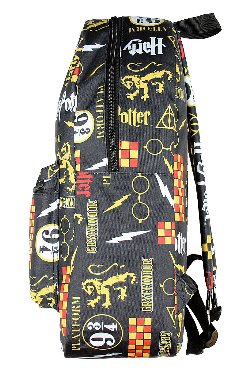 Wizarding World of Harry Potter Gryffindor Hogwarts School Laptop Backpack