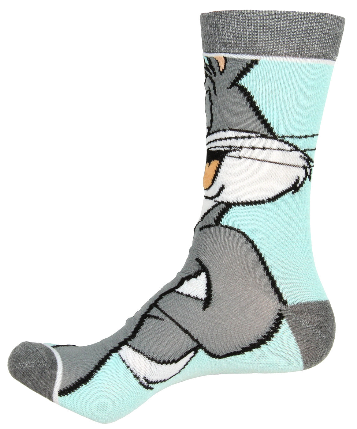Looney Tunes Bugs Bunny Crew Socks Character Knit Hosiery