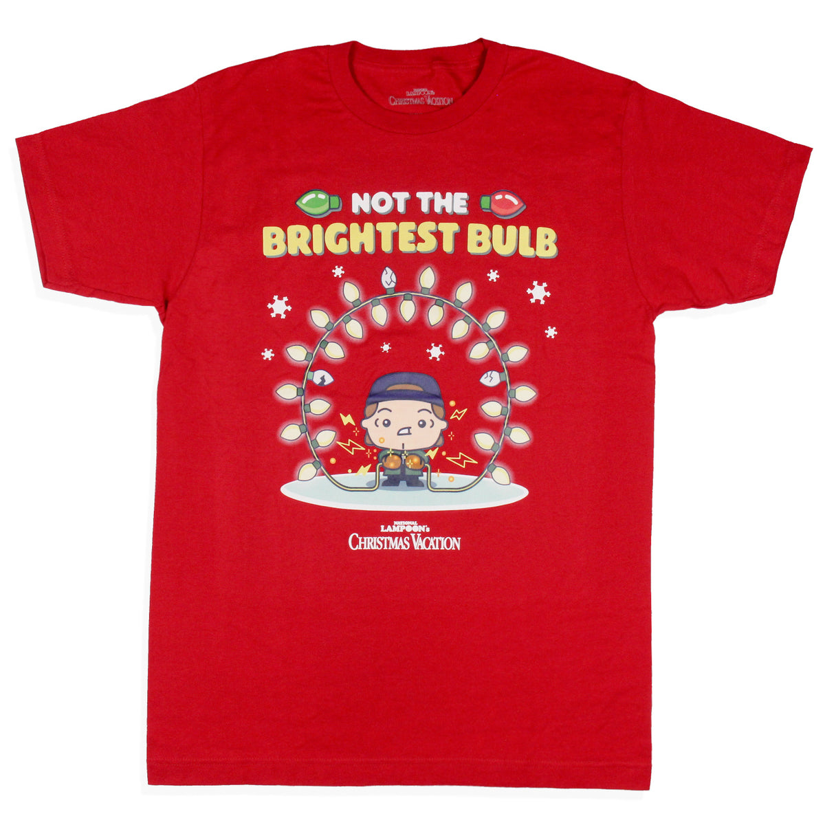 National Lampoon's Christmas Vacation Men's Not The Brightest Bulb T-Shirt Adult