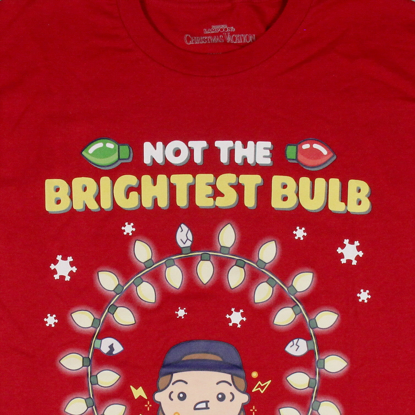 National Lampoon's Christmas Vacation Men's Not The Brightest Bulb T-Shirt Adult