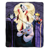Disney Villains Am I Evil Maleficent Ursula Evil Queen Silk Touch Throw Blanket