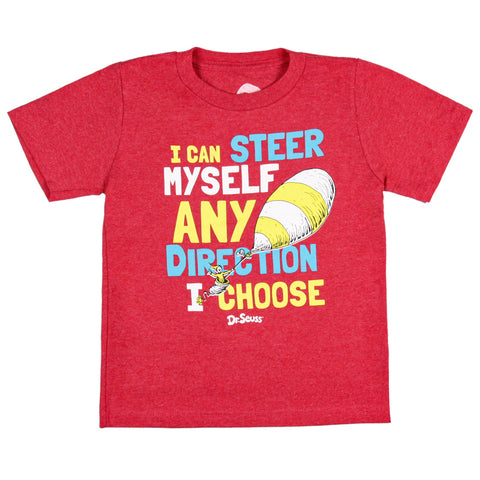 Dr. Seuss Toddler Boys' Oh, The Places You'll Go T-Shirt Kids