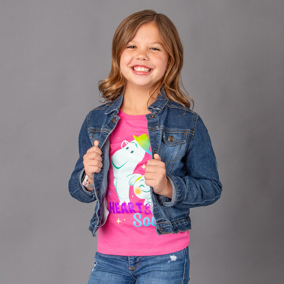 Disney Soul Big Girls Heart and Soul Short Sleeve T-Shirt