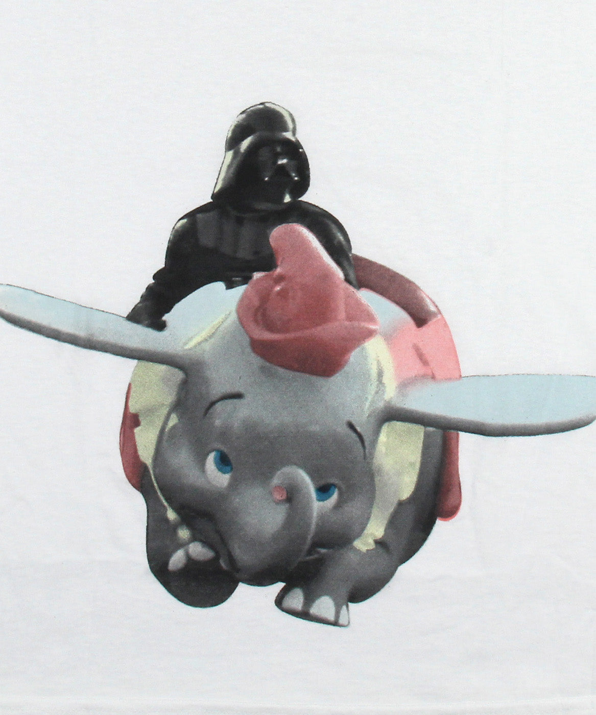 Star Wars Womens' Darth Vader Does The Dumbo Ride V-Neck Graphic T-Shirt