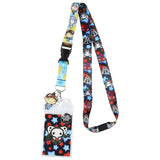 Neon Genesis Evangelion Anime ID Badge Holder Lanyard w/ Rubber Pendant