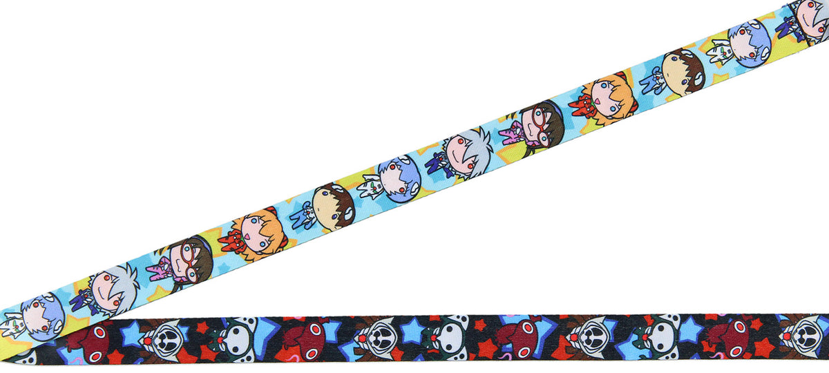 Neon Genesis Evangelion Anime ID Badge Holder Lanyard w/ Pendant