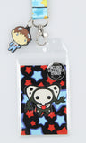 Neon Genesis Evangelion Anime ID Badge Holder Lanyard w/ Rubber Pendant