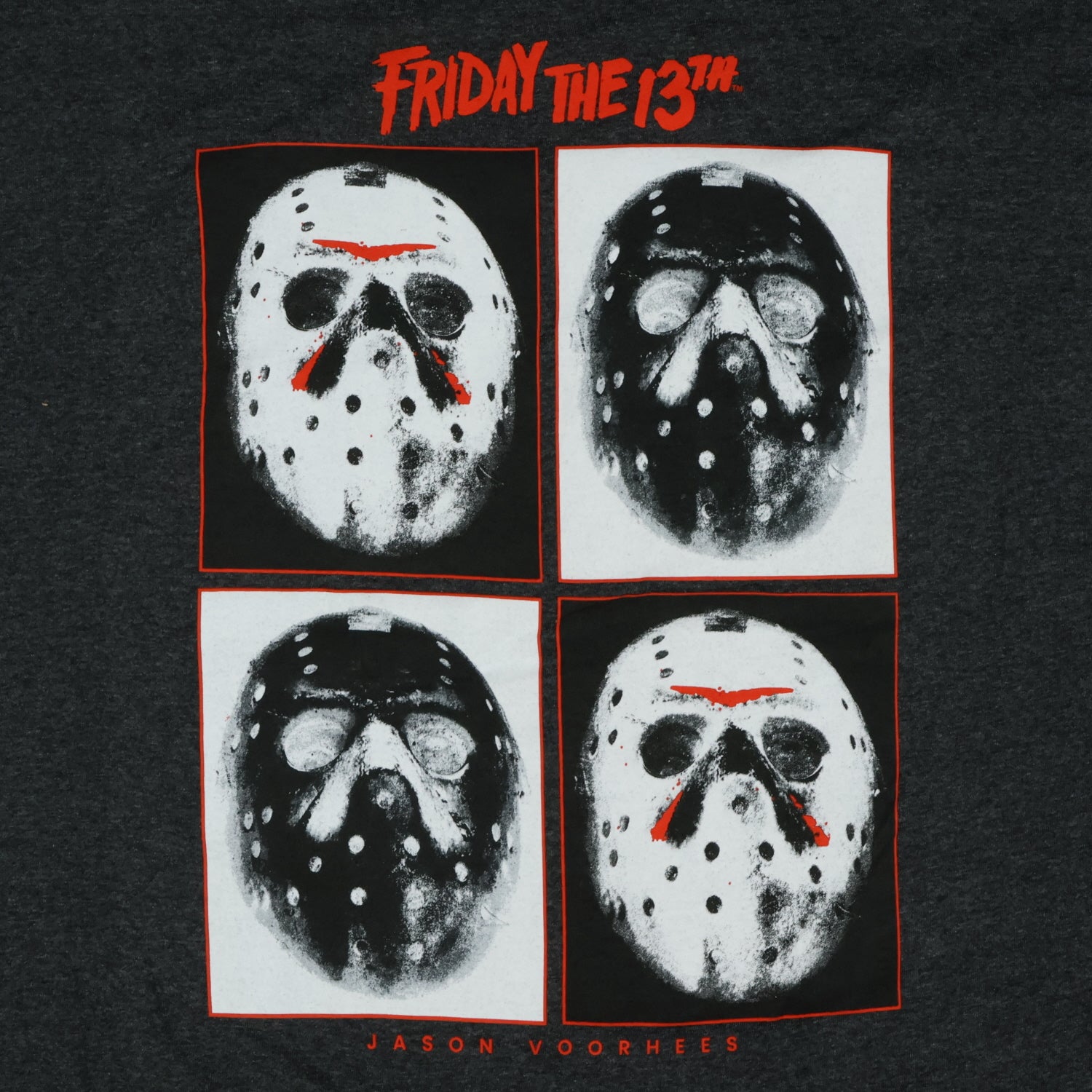 Friday The 13th T-Shirt Men's Jason Voorhees X-Ray Mask Graphic Tee