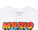 Nintendo Super Mario Men's Mario Kart Team Driver Checkered Flag T-Shirt Adult