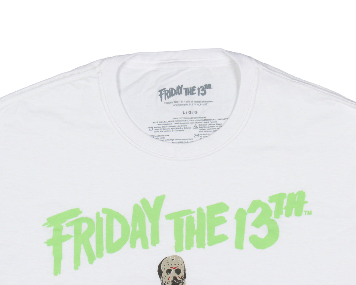 Friday the 13th Womens' Jason Vorhees Boyfriend Fit Graphic Print T-Shirt