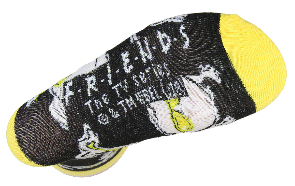 Friends Men's Turkey With Glasses All Over Print Design Crew Socks 1 Pair