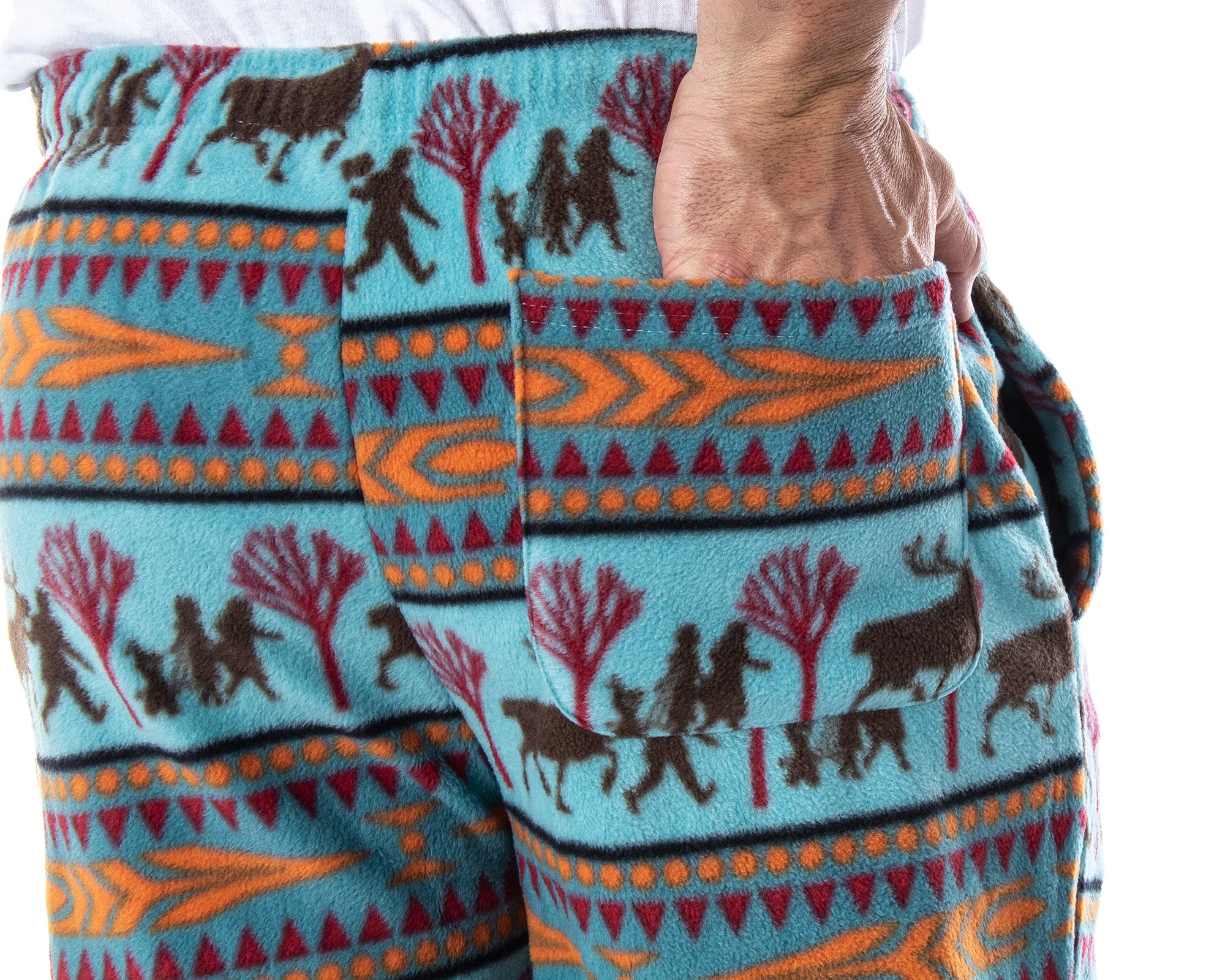 Disney Frozen II Autumnal Fair Isle Fleece Joggers For Men and Women
