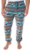 Disney Frozen II Autumnal Fair Isle Fleece Joggers For Men and Women