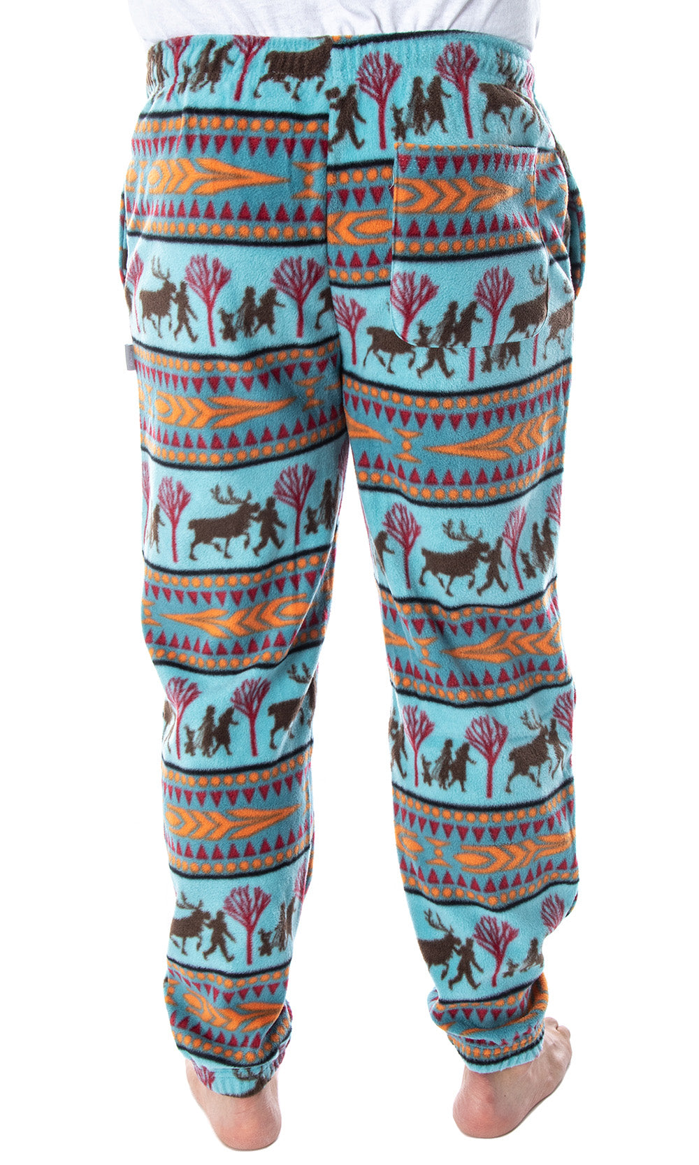 Disney Frozen II Autumnal Fair Isle Fleece Joggers For Men and Women