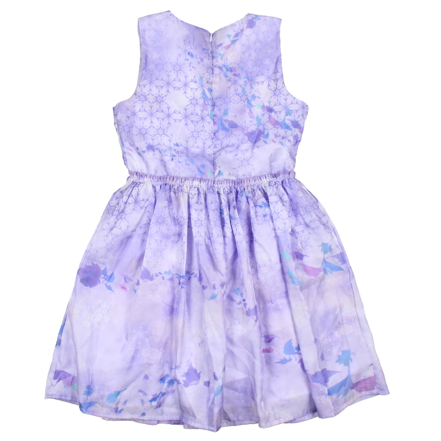 Disney Frozen 2 Girls Elsa and Anna Lavender Kids Sleeveless Dress