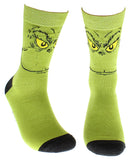 Dr Seuss GRINCH Grinchmas Adult Holiday Crew Socks 2 Pair