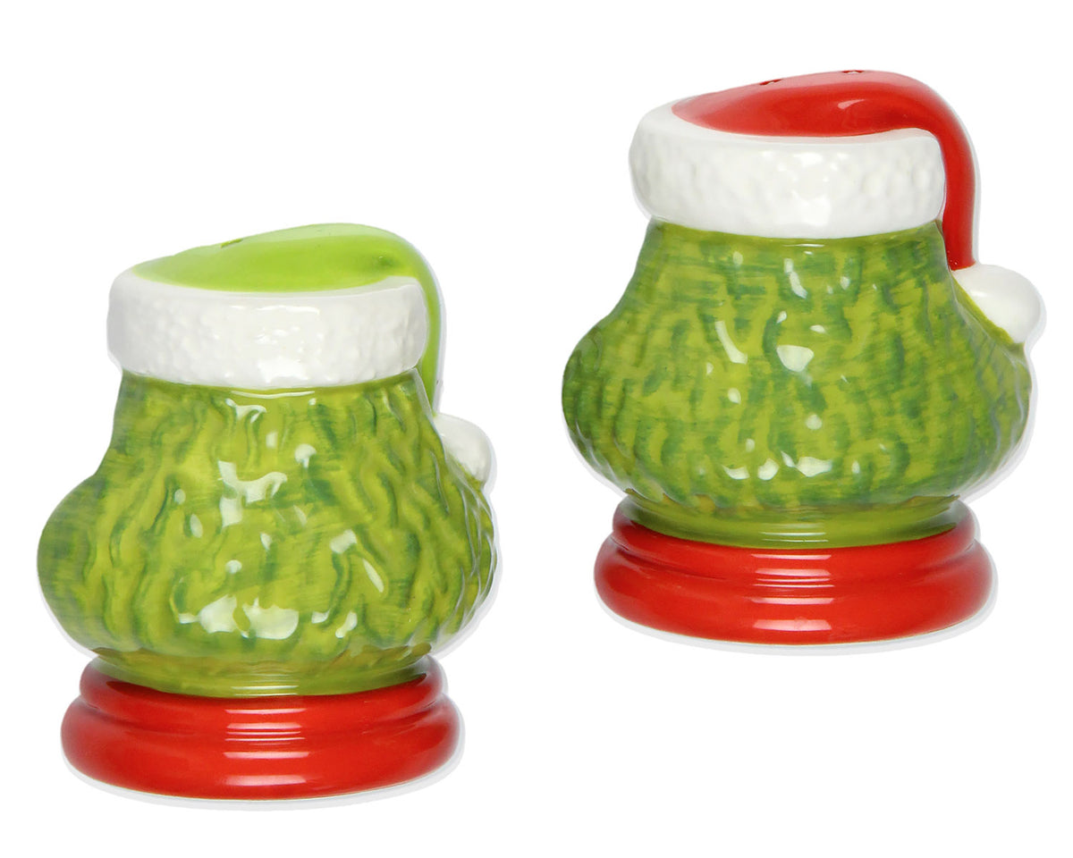 Dr. Seuss GRINCH Naughty or Nice Salt And Pepper Shaker Set