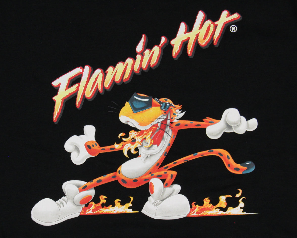 Cheetos Men's Chester Cheetah Flamin' Hot Graphic Print Pullover Hoodie