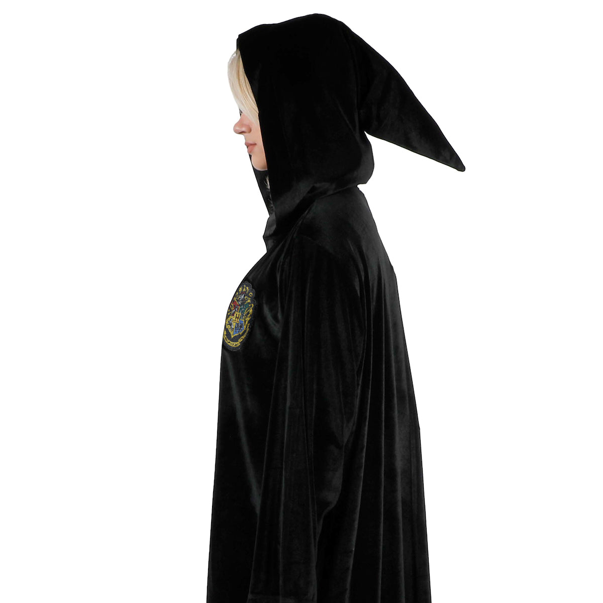 Harry Potter Costume Robe Cloak Adult, OSFM - Hogwarts Houses Crest