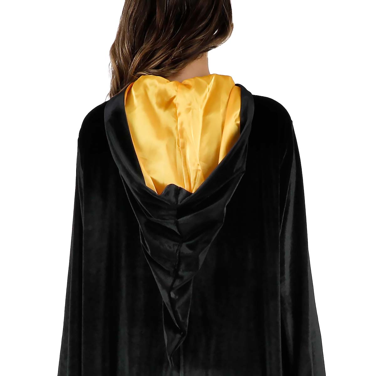 Harry Potter Costume Robe Cloak Adult, OSFM - Hogwarts Houses Crest