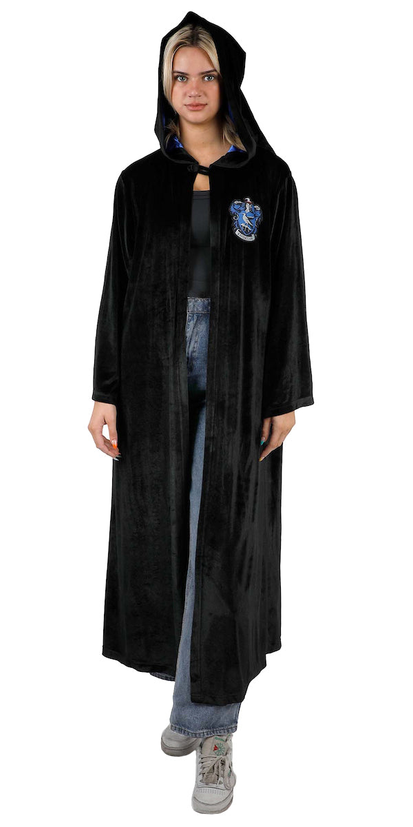 Harry Potter Costume Robe Cloak Adult, OSFM - Hogwarts Houses Crest