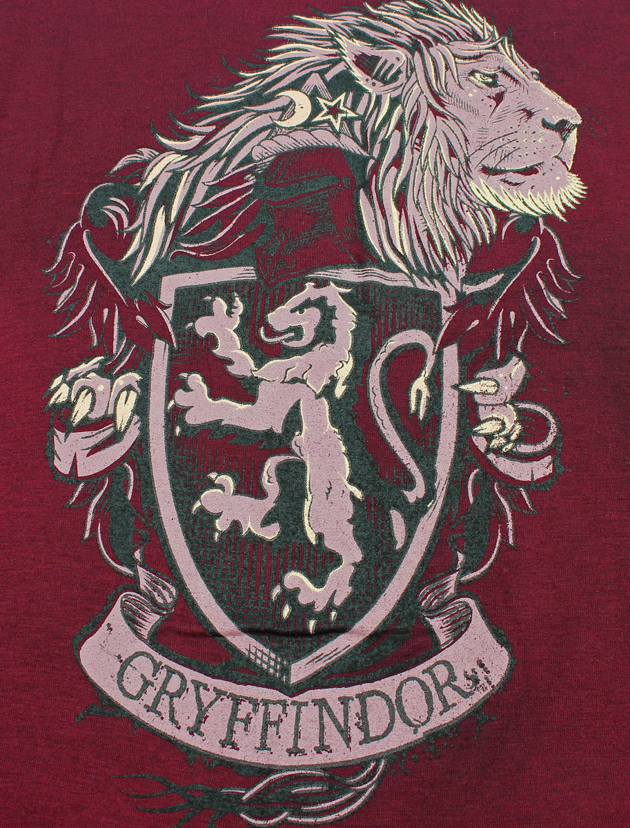 Harry Potter Womens Hogwarts House Juniors Muscle Tank Top (Gryffindor, X-Small) Adult