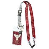 Harry Potter Hedwig ID Lanyard Badge Holder With 1.5" Hedwig Charm Pendant