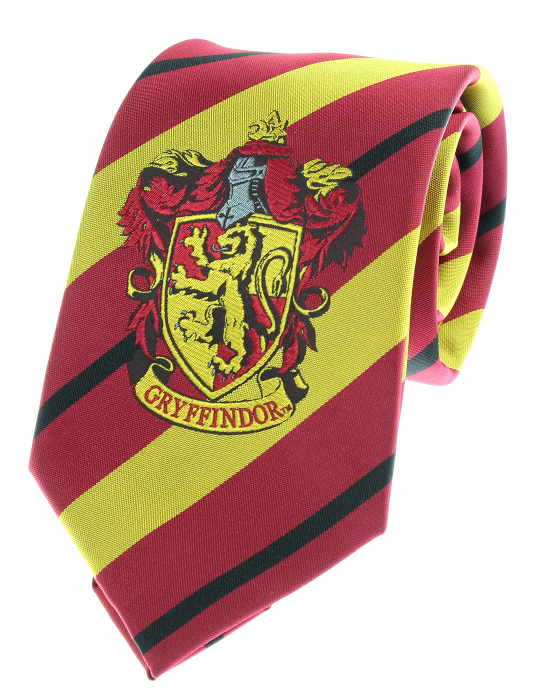 Premium Harry Potter Tie Striped House Crest Necktie Neckwear Cosplay Costume Wizarding World