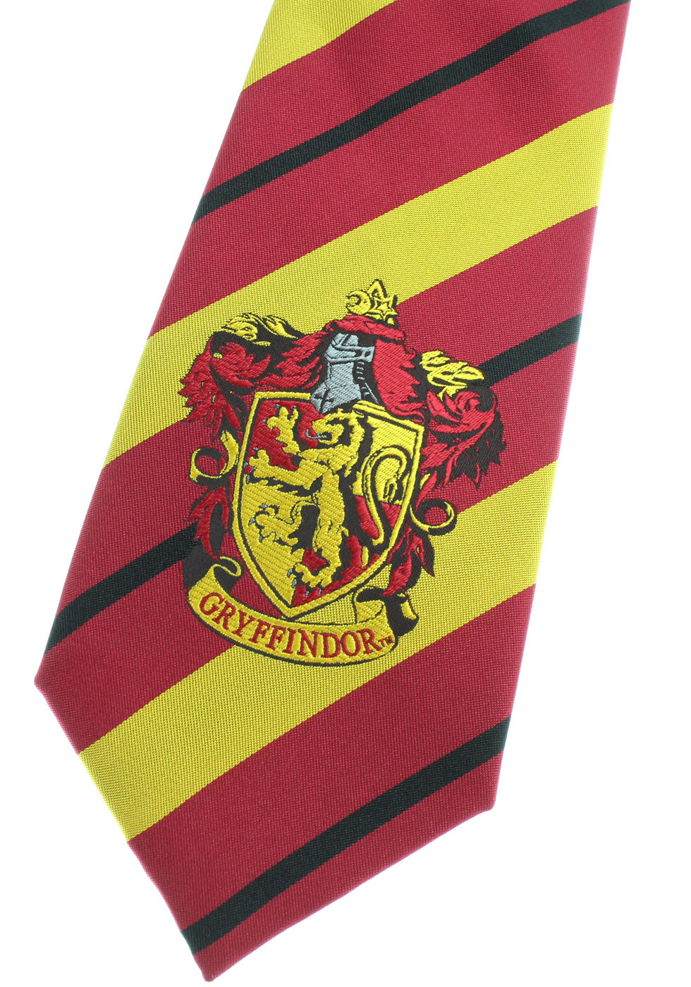 Premium Harry Potter Tie Striped House Crest Necktie Neckwear Cosplay Costume Wizarding World