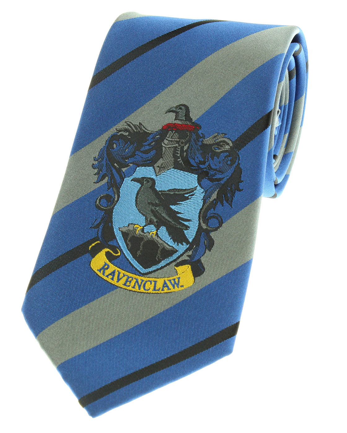 Premium Harry Potter Tie Striped House Crest Necktie Neckwear Cosplay Costume Wizarding World