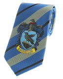 Premium Harry Potter Tie Striped House Crest Necktie Neckwear Tie Cosplay Costume Wizarding World (Ravenclaw)