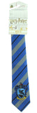 Premium Harry Potter Tie Striped House Crest Necktie Neckwear Tie Cosplay Costume Wizarding World (Ravenclaw)