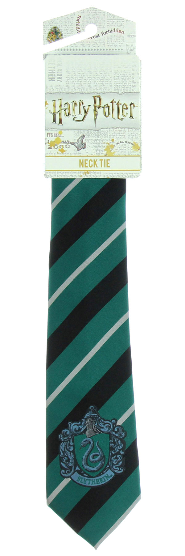 Premium Harry Potter Tie Striped House Crest Necktie Neckwear Cosplay Costume Wizarding World