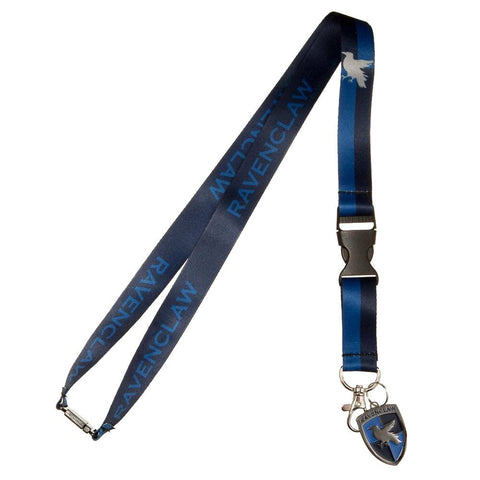 Harry Potter Ravenclaw Lanyard Multicolor 25" w/ Charm and Detachable ID Holder