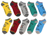 Harry Potter Socks Adult Hogwarts Quidditch No Show Ankle Socks 5 Pack
