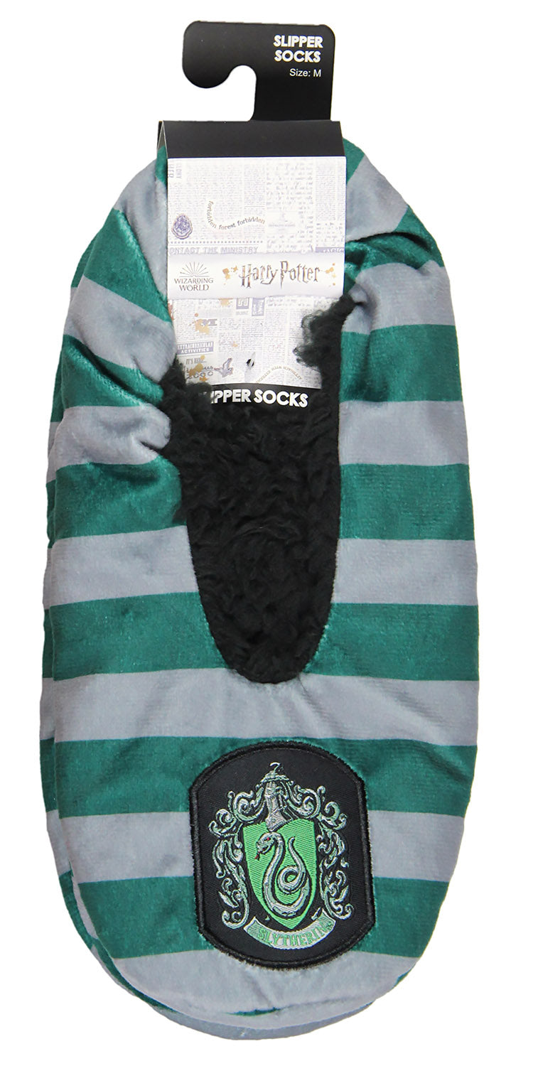 Harry Potter Slippers House Crest Slipper Socks No-Slip Sole - 4 Houses Available