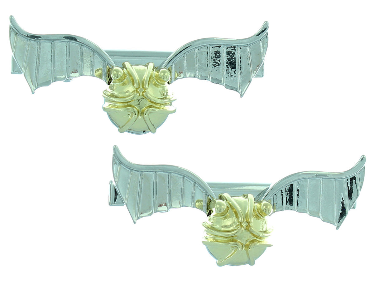 Harry Potter Quidditch Golden Snitch Hair Clips Accessories - Seven Times Six