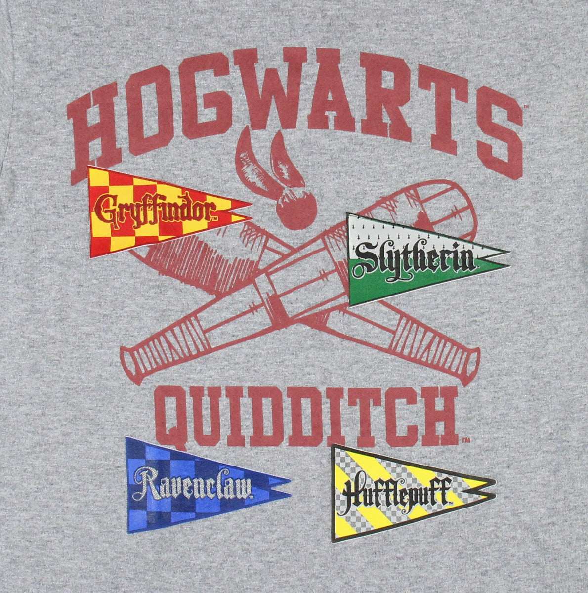 Harry Potter Boys' Hogwarts Quidditch Youth Short Sleeve T-Shirt Kids