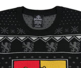 Harry Potter Men's House Crests Ugly Christmas Sweater - All 4 Houses Available