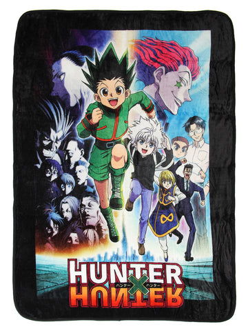 Hunter X Hunter Anime Poster Soft Plush Fleece Throw Blanket 45" x 60"