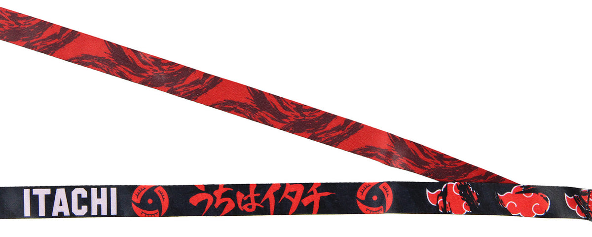 Naruto Shippuden Itachi Uchiha ID Badge Holder Lanyard w/ Pendant Sticker