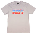 KISS Junior's Colorful Band Logo Boyfriend T-Shirt