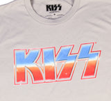 KISS Junior's Colorful Band Logo Boyfriend T-Shirt