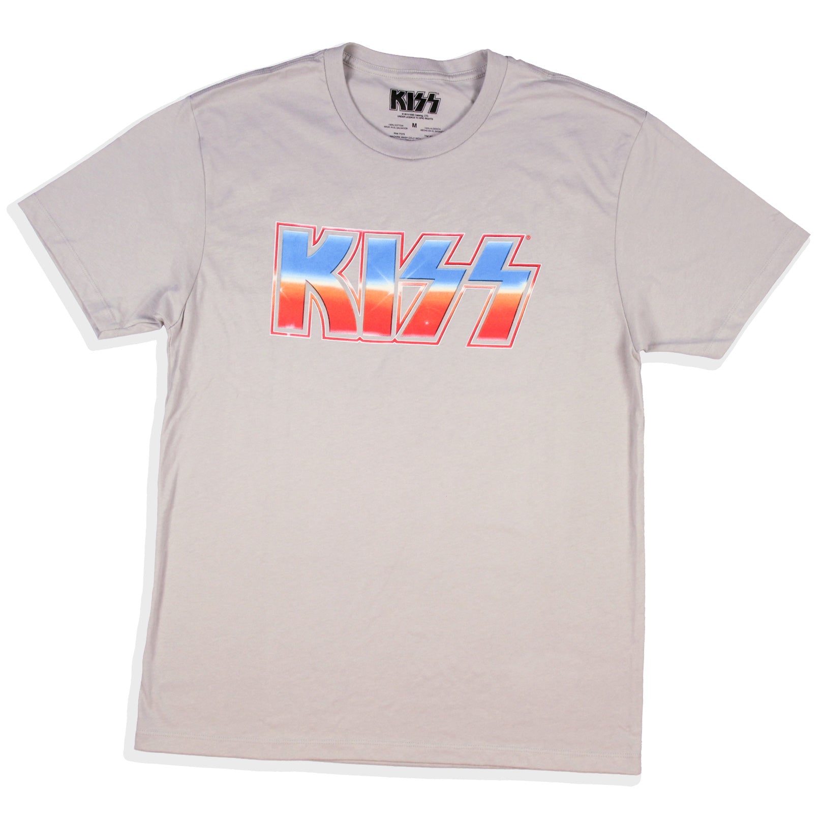 KISS Junior's Colorful Band Logo Boyfriend T-Shirt